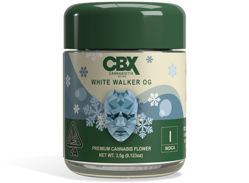 Photograph of product: White Walker OG 3.5g Jar - CBX