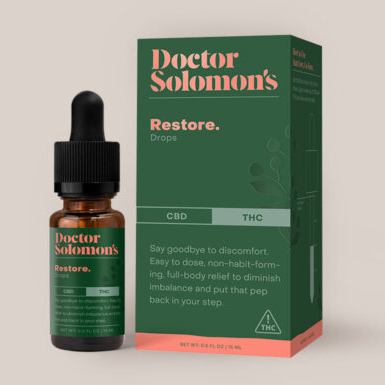 Photograph of product: Doctor Solomon's Restore Drops 1:1  (15mL) - 0104