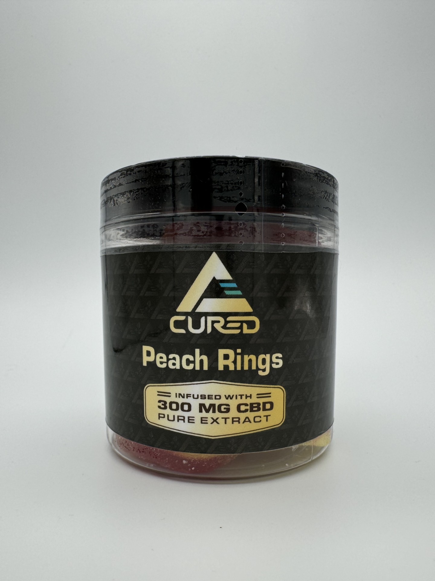 Photograph of product: CBD Peach Rings 300mg