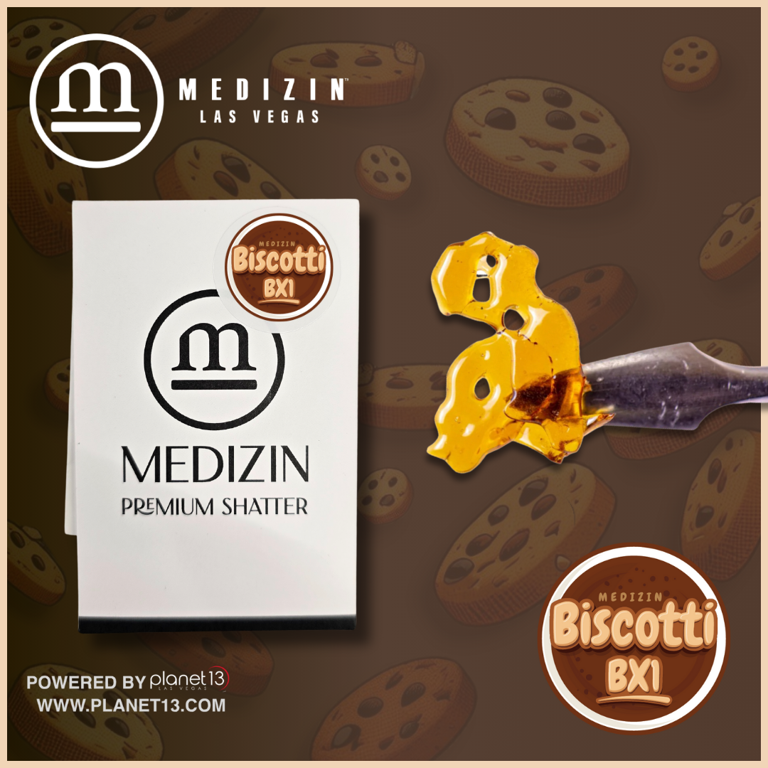 Photograph of product: Biscotti BX1 .5g Shatter