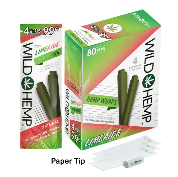 Photograph of product: Wild Hemp Limeade Hemp Wraps