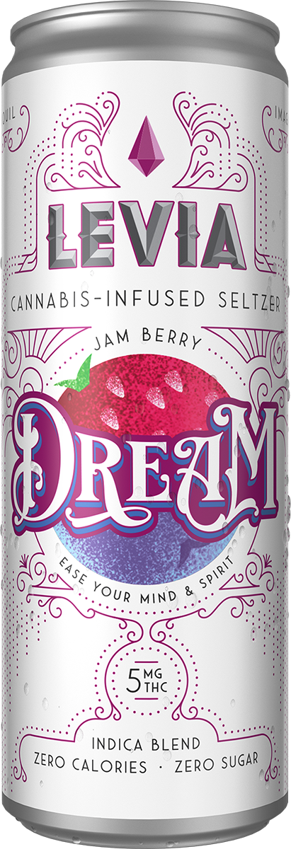Photograph of product: Levia Dream Seltzer