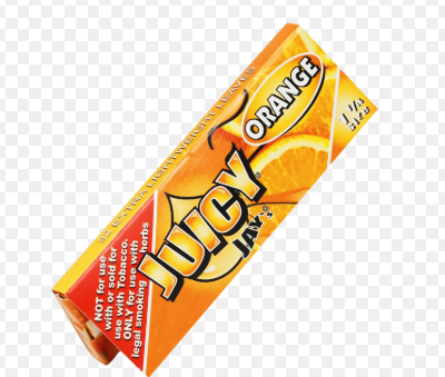 Photograph of product: Juicy Jay 1 1/4 Papers - Orange