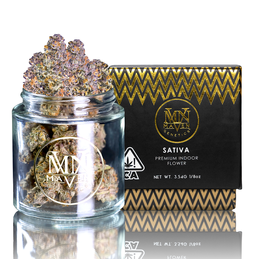 Photograph of product: Maven Genetics - 3.5g - Orange Sapphire