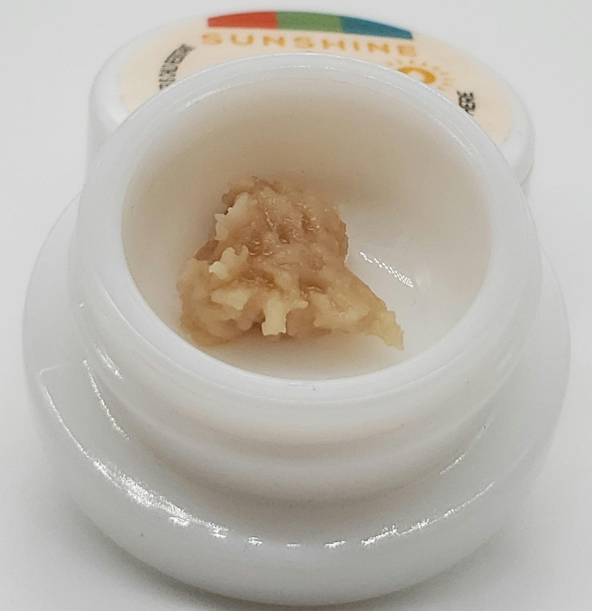 Photograph of product: Sunshine Rosin Super Boof 1g