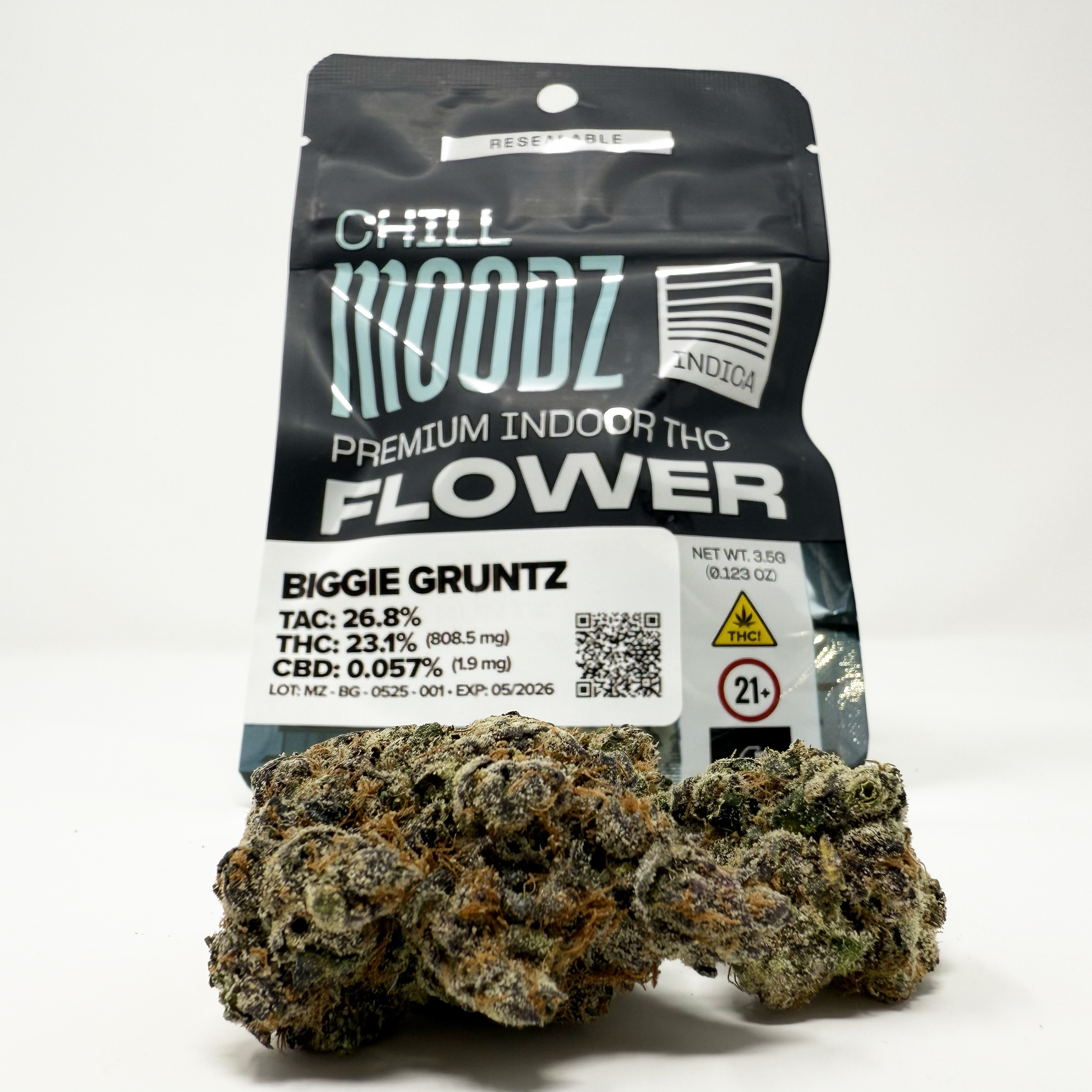 Photograph of Product: Moodz - Biggie Gruntz - 3.5g