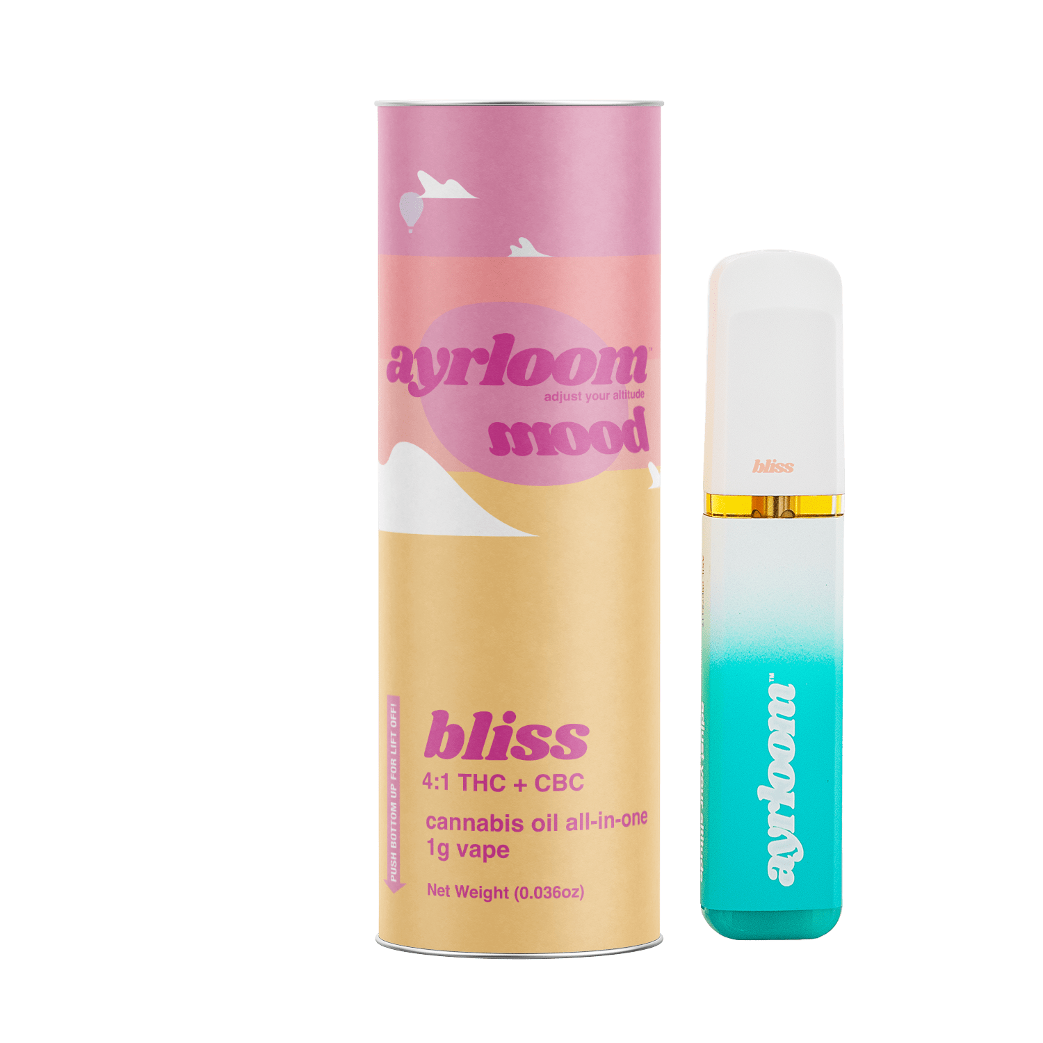 Photograph of product: Ayrloom - Bliss - Mood Vape