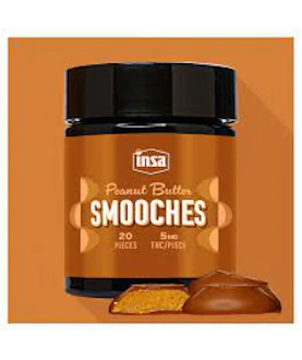 Photograph of product: Peanut Butter Smooches - 5mg/100mg total