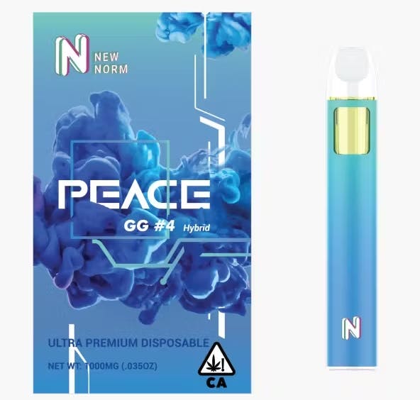 Photograph of product: GG#4 - Peace - 1g Disposable - 