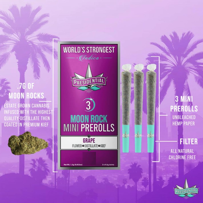 Photograph of product: Presidential | Grape .5g IPR | 3pk