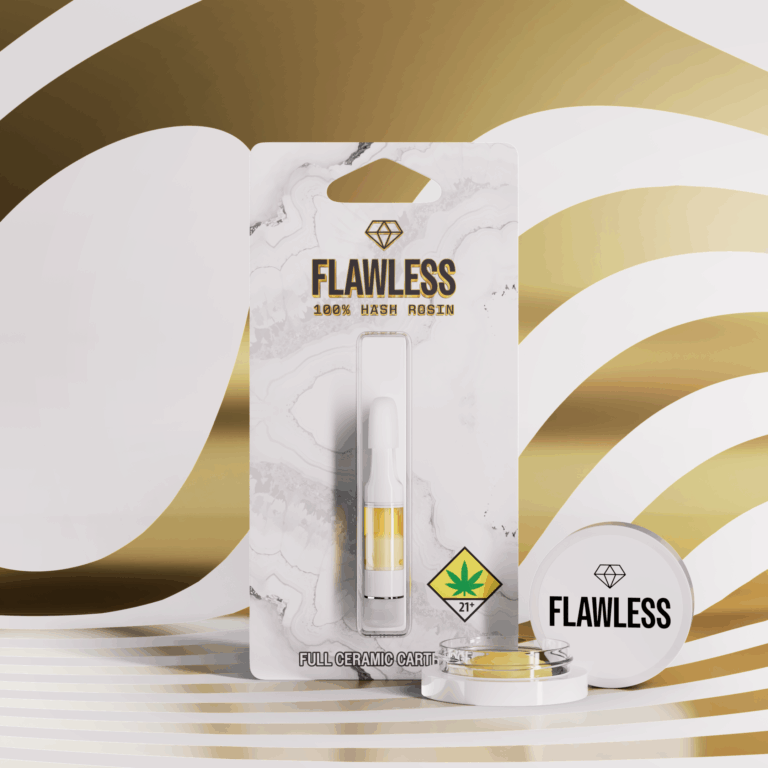 Photograph of product: Flawless - Grape Pie (H) - Vape - au chocolat Rosin 510 - 1g