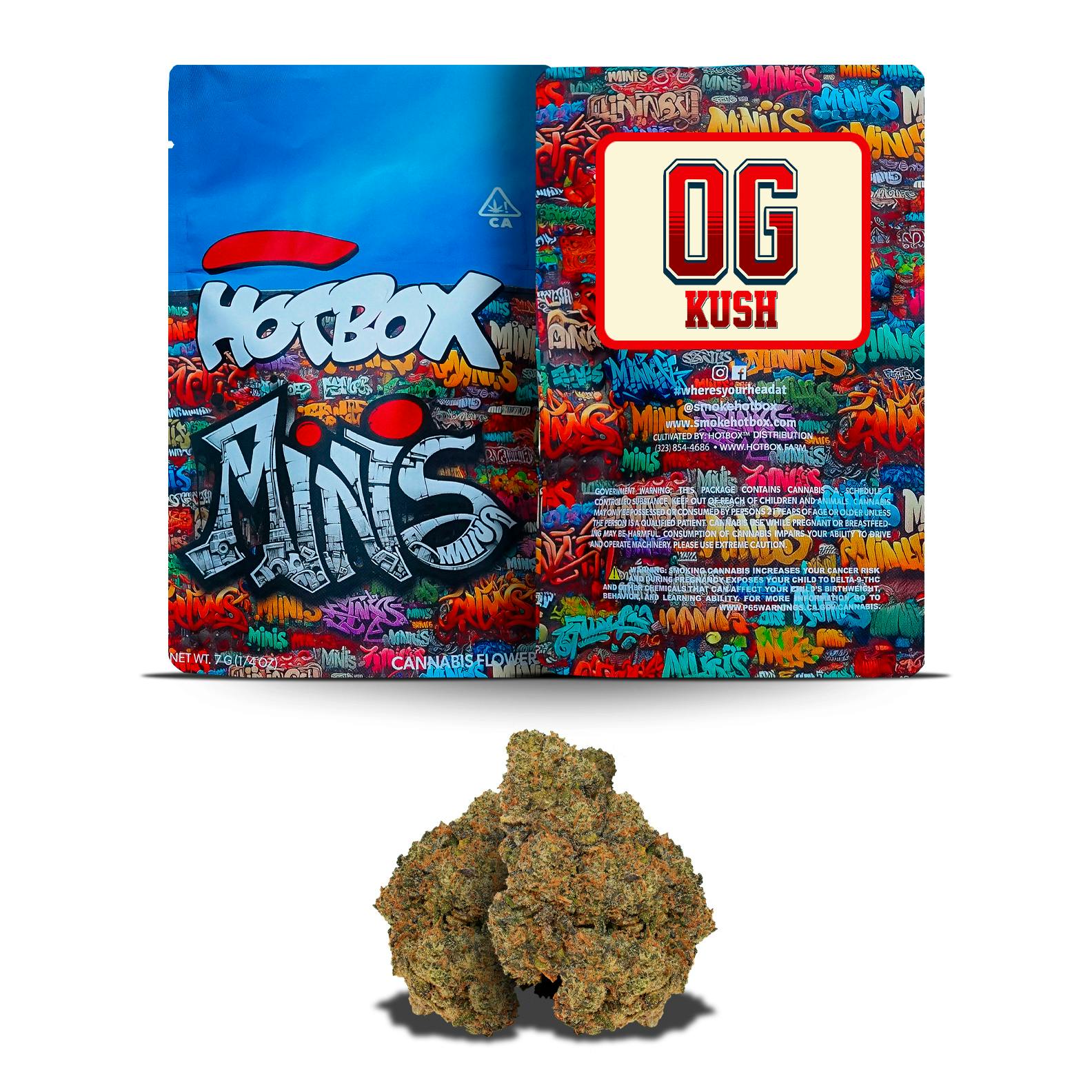 Photograph of product: Og Kush Minis 7 G - 7g