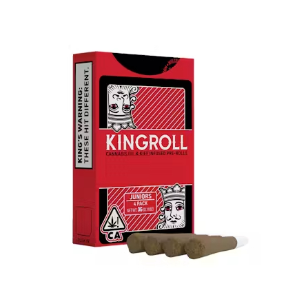 Photograph of product: JACK HERER X DURBAN POISON [OIL & KIEF INFUSED- 4PK] 3G