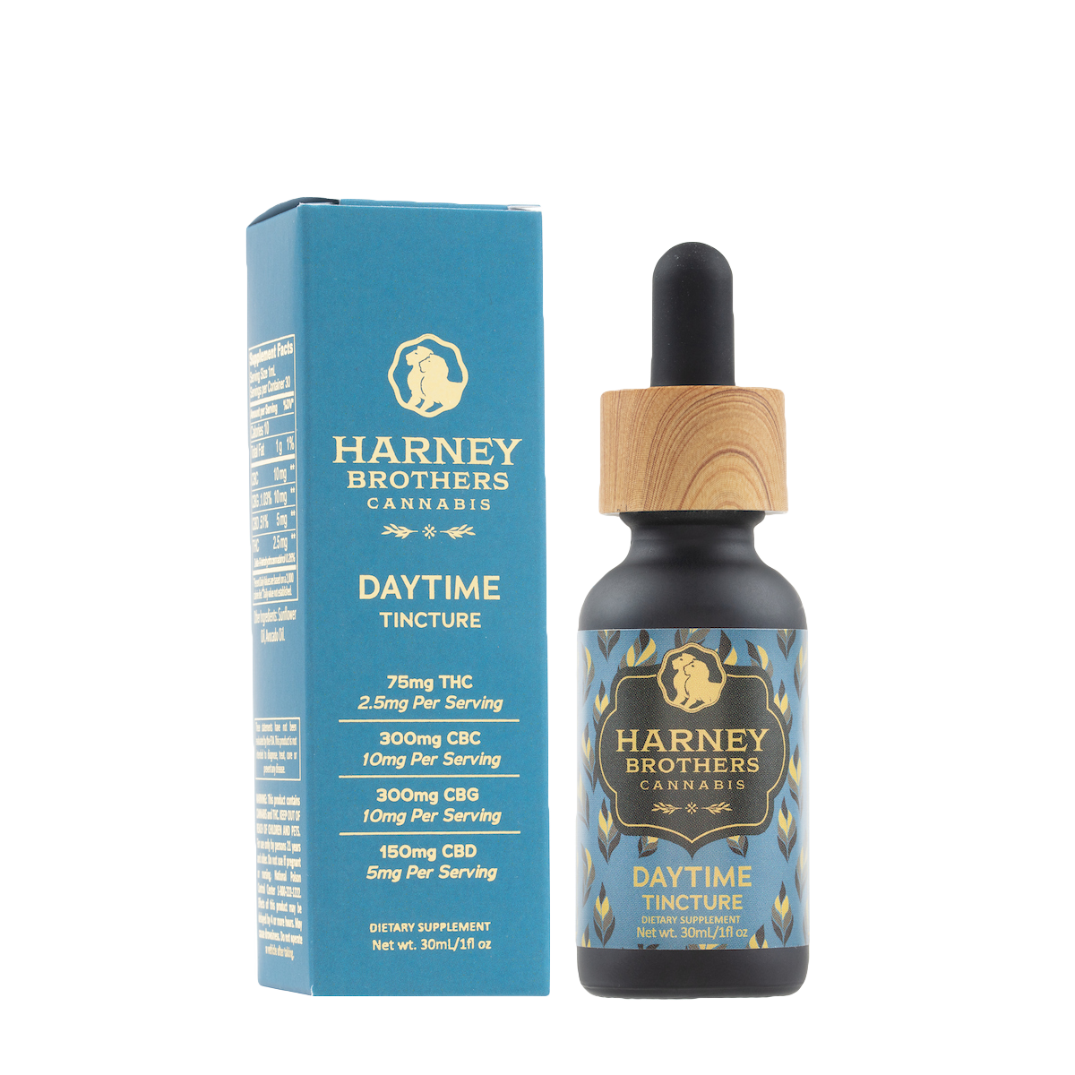 Photograph of product: Harney Brothers | Daytime Tincture | 75mg