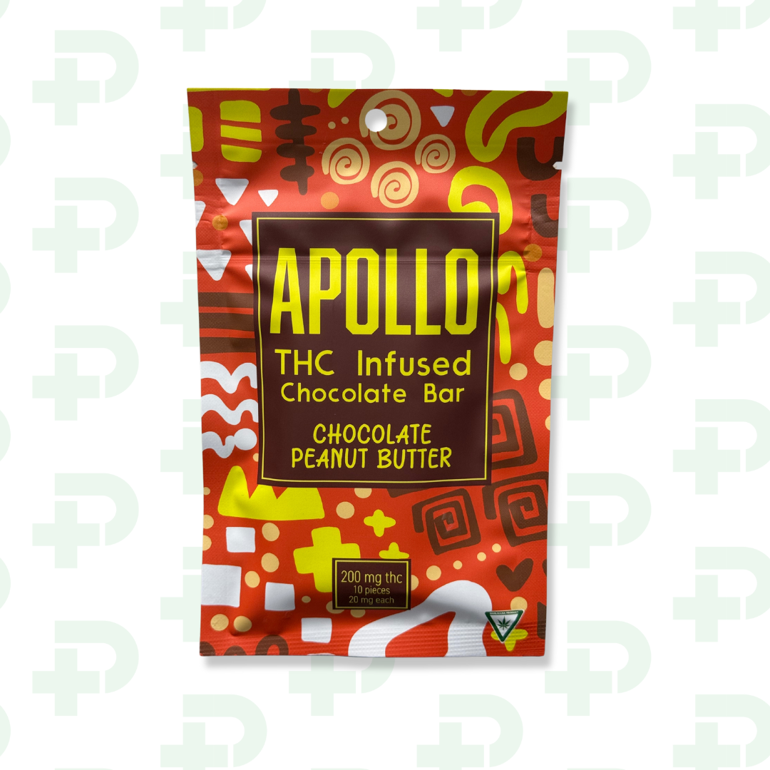 Photograph of product: Apollo - Chocolate Bar 200mg - Peanut Butter