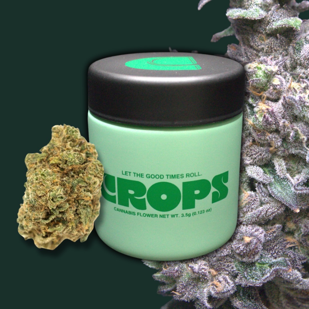 Photograph of product: Crops | Flower | Road Trip | 3.5g