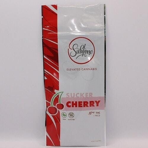 Photograph of product: CHERRY SUCKER 10MG