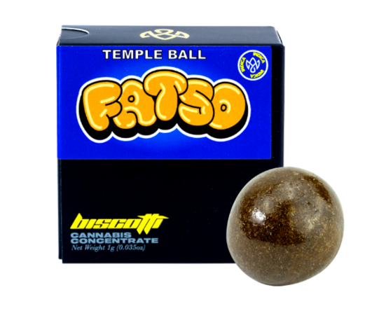 Photograph of Product: Biscotti Fatso Temple Ball Hash 1g