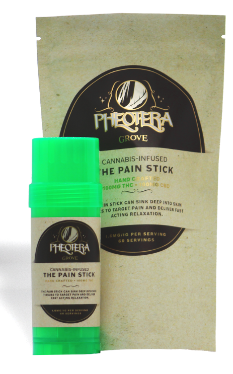 Photograph of product: Pain Stick | 1:1 TH-oui:CBD | 2oz 100mg