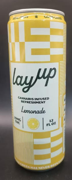 Photograph of Product: Lay Up | Lemonade | 10MG | Beverage