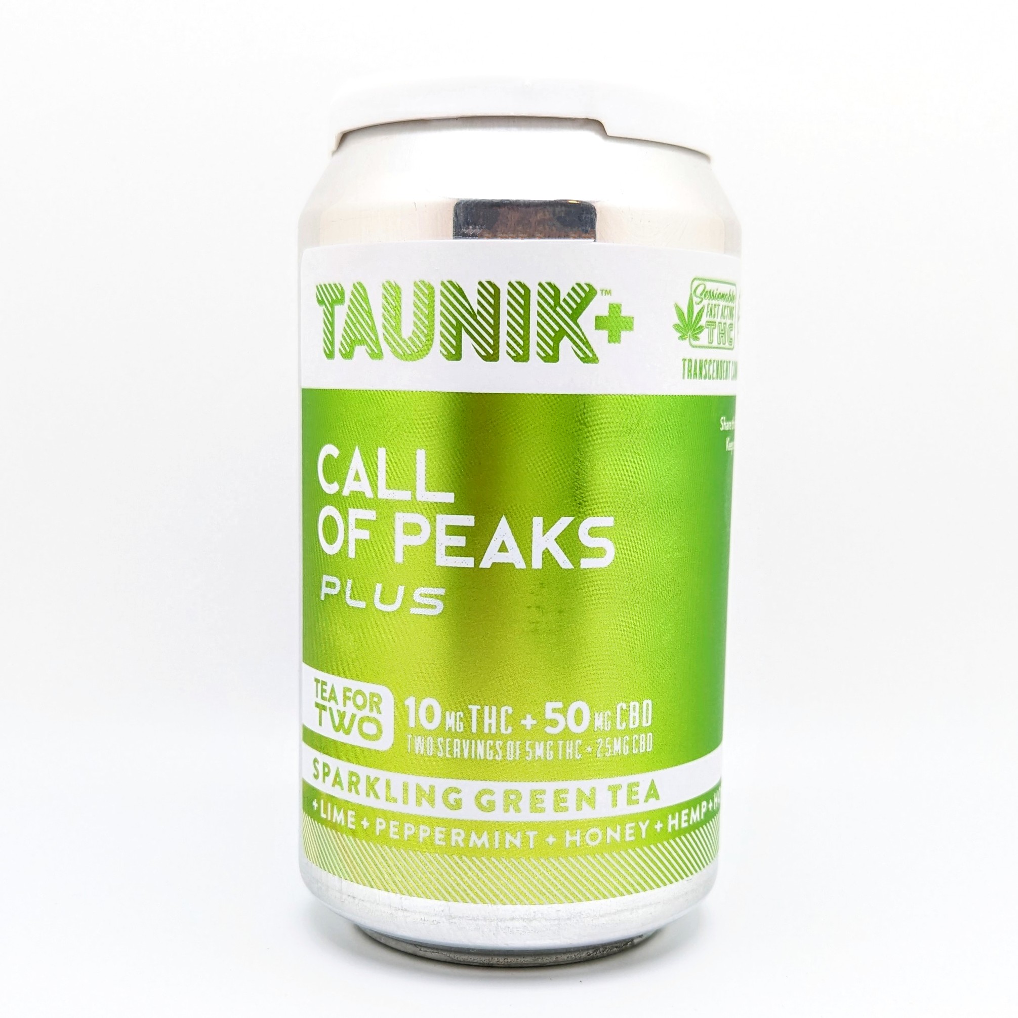 Photograph of product: TAUNIK Call of Peaks Plus 10mg Tea for Two