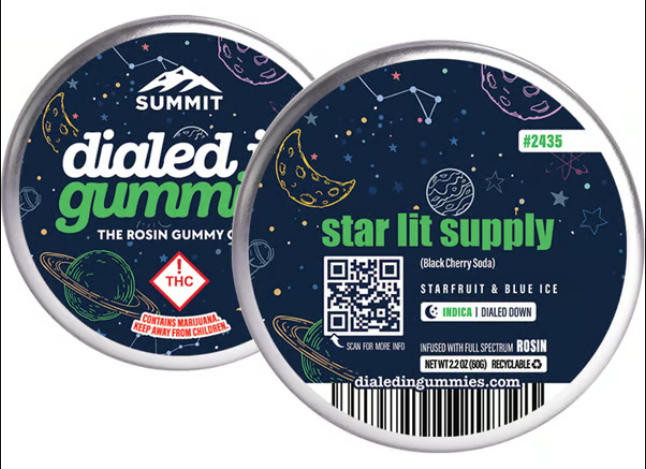 Photograph of product: Star Lit Supply Gummies