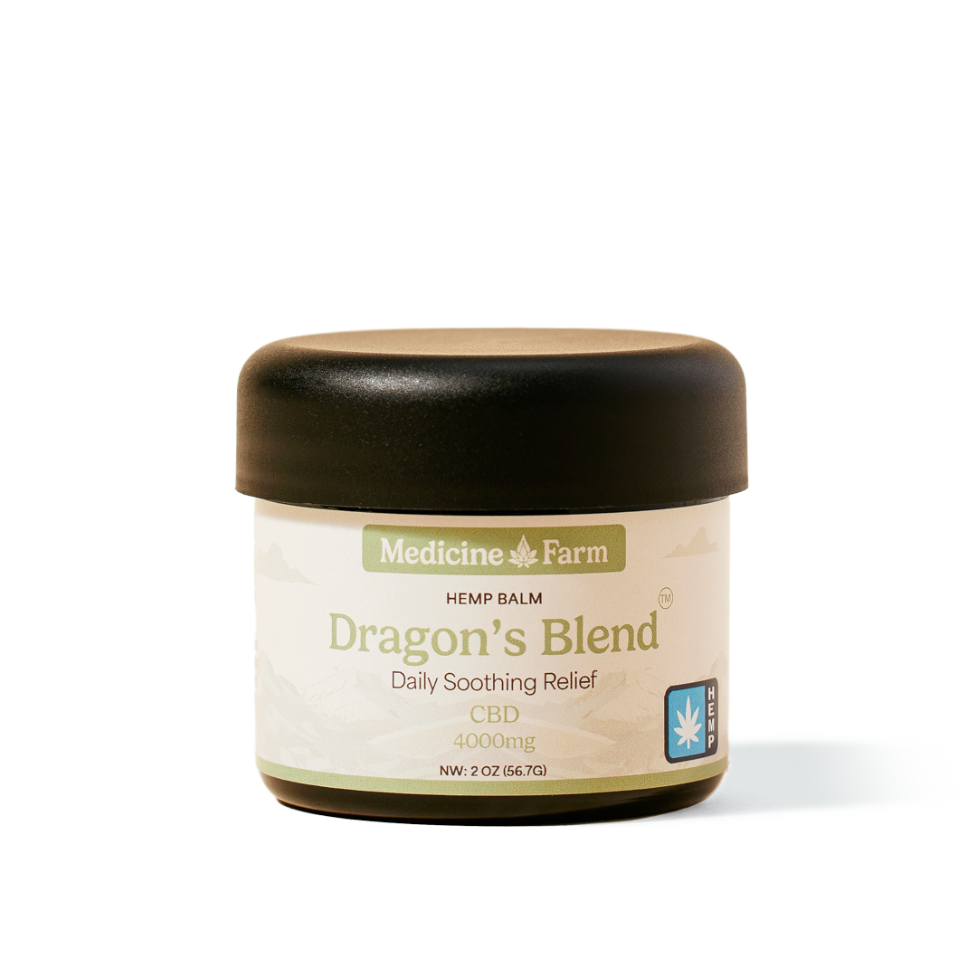 Photograph of product: Medicine Farm | Hemp Dragon's Blend | Soothing [2oz]