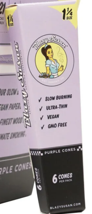 Photograph of product: Blazy Susan Purple Cones 1 1/4 6pk