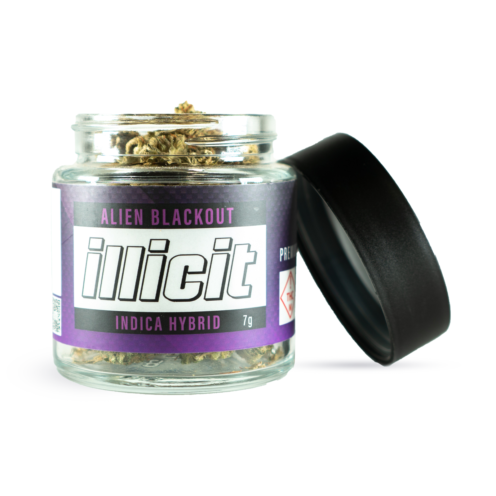 Photograph of product: Alien Blackout Popcorn Flower 7g