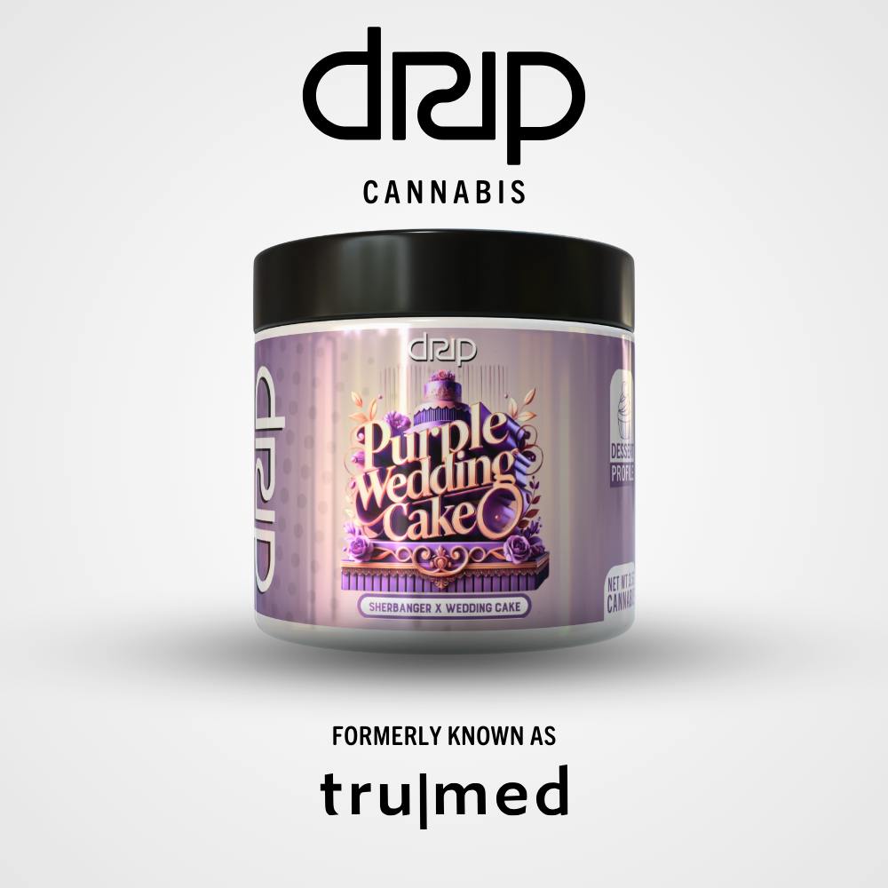 Photograph of product: Purple Wedding Cake Cured Resin Batter