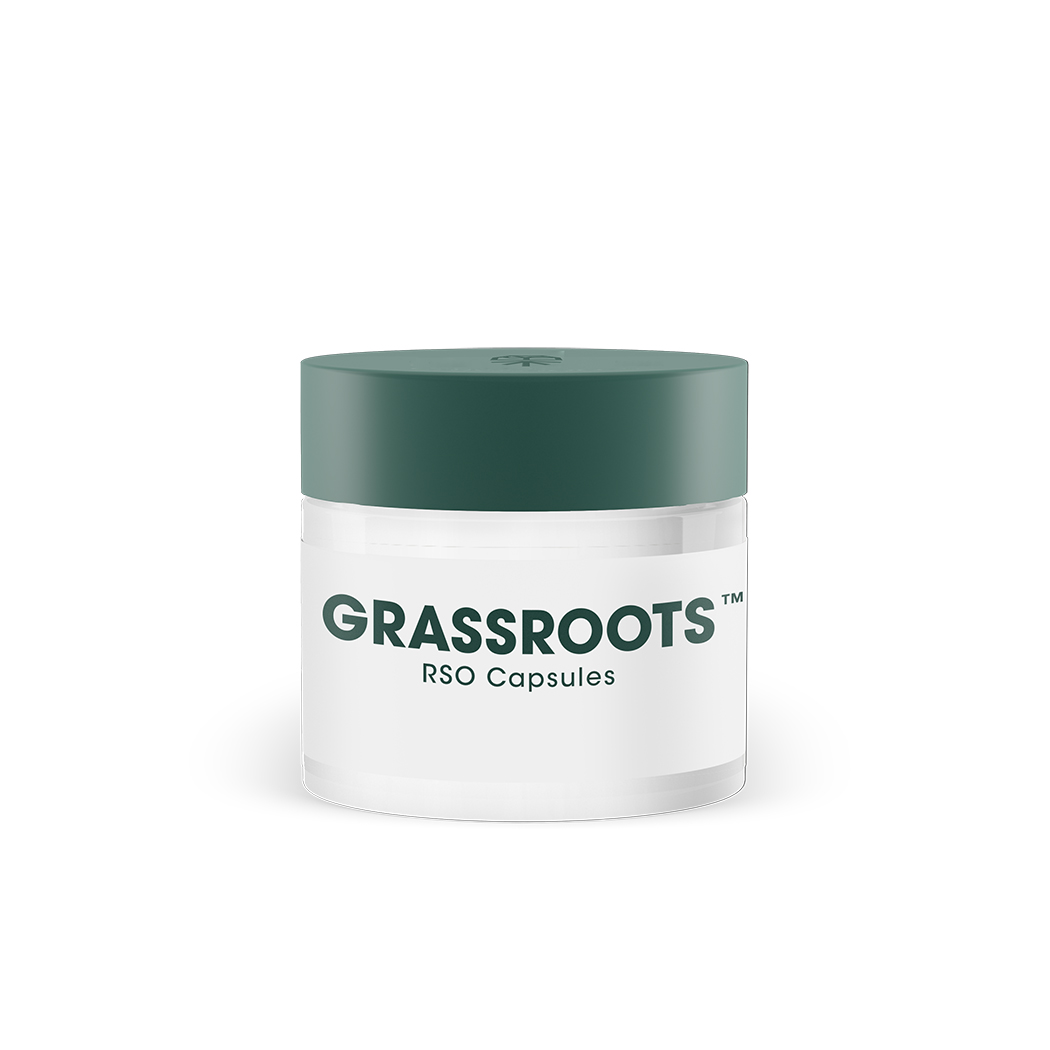 Photograph of product: Unflavored RSO Capsules 100mg (10-Pack | 10mg Each)