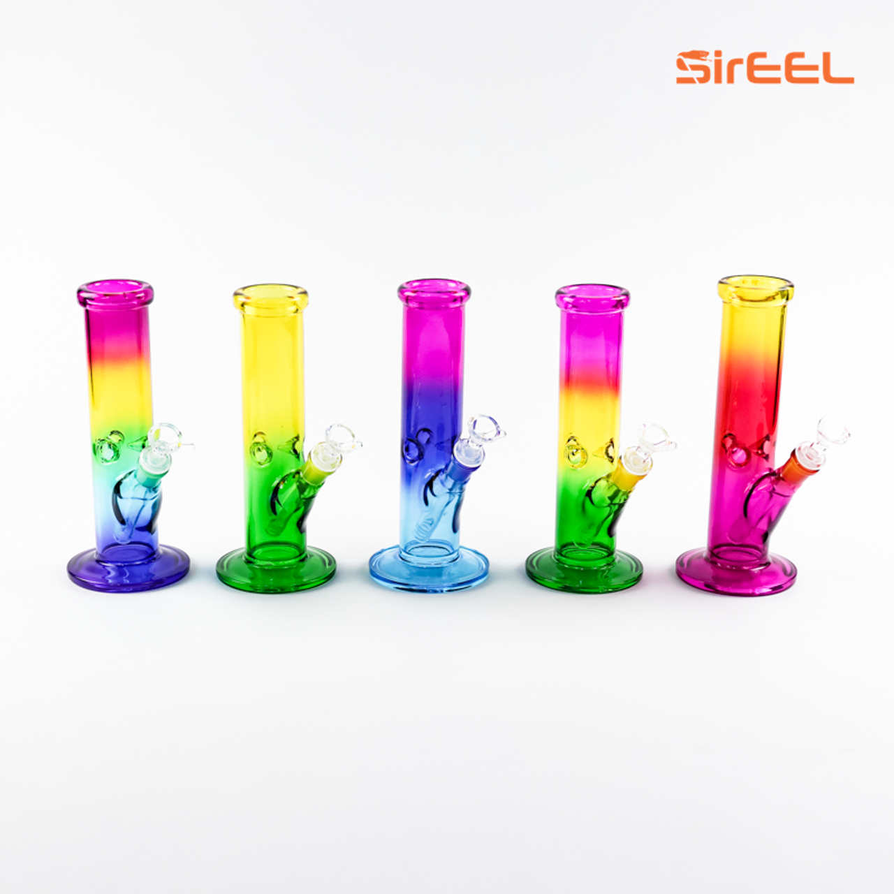 Photograph of product: SirEEL - 10" Rainbow Gradient Bong - Assorted Colors