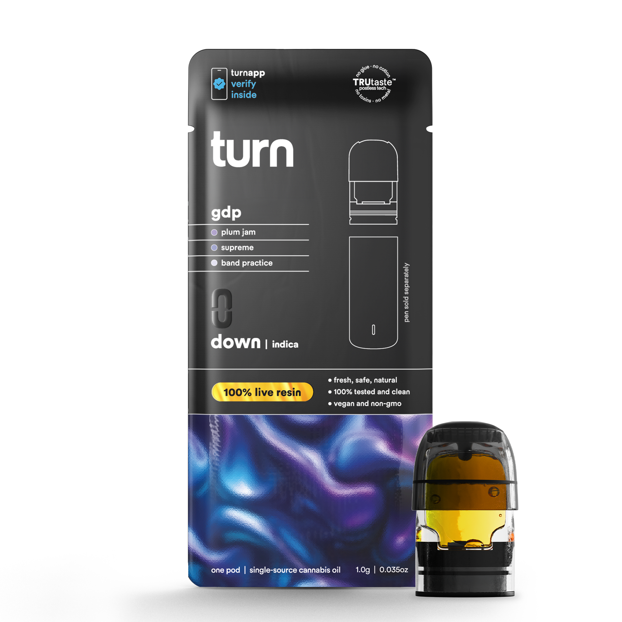 Photograph of product: Turn | Live Resin | GDP | Pod
