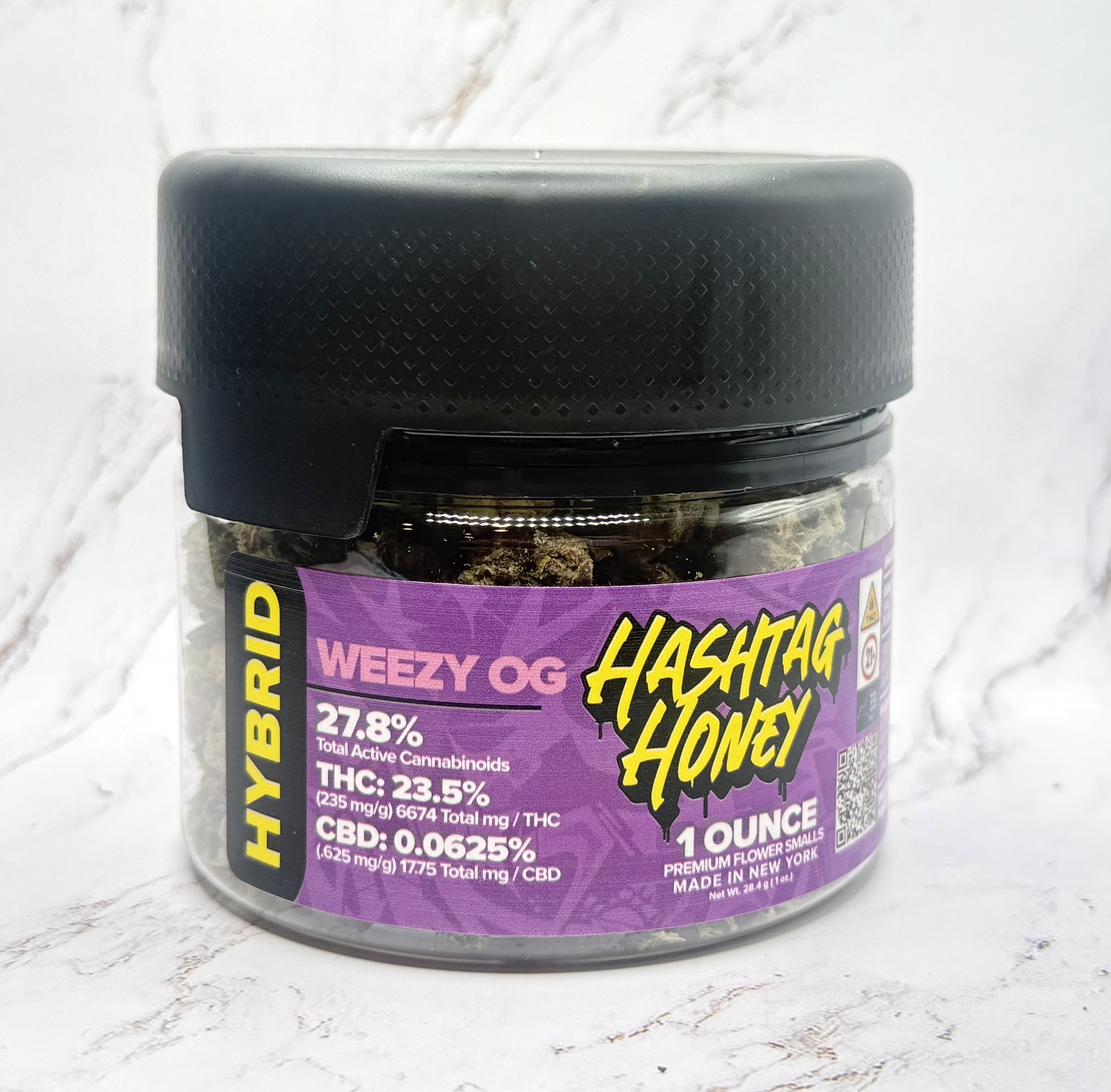 Photograph of product: au chocolattag Honey - Weezy OG - Flower - 28g
