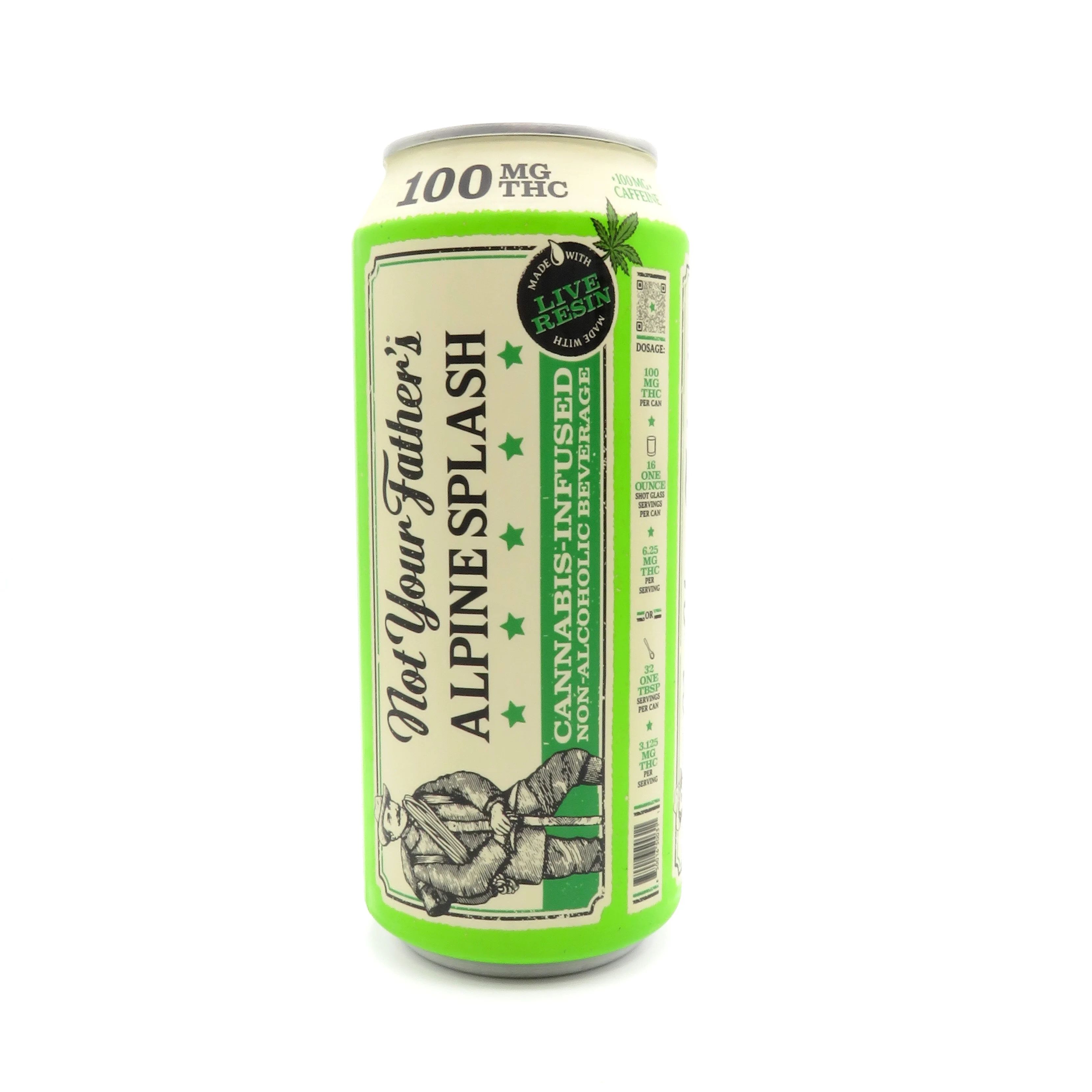Photograph of Product: Alpine Splash   100mg Thc | 100mg Caffeine