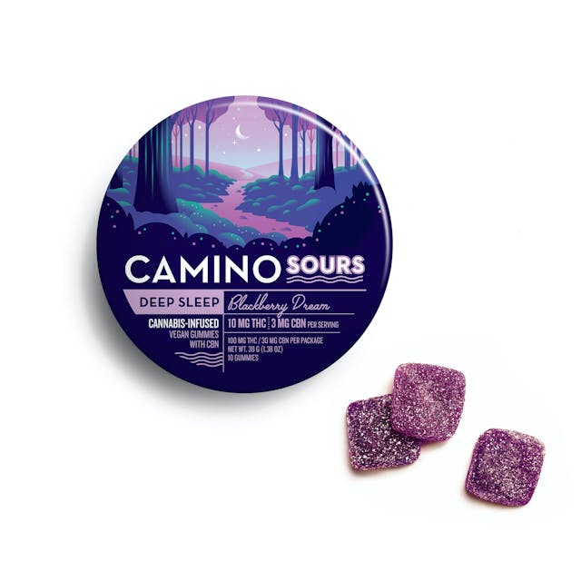Photograph of product: Blackberry Dream 1:1:1 THC:CBD:CBN | 100mg