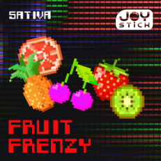 Photograph of product: Joystick Fruit Frenzy Cartridge