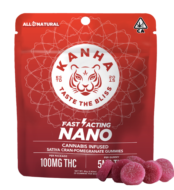 Photograph of product: Cran-Pom Punch | 10PK 100MG Edibles (TAX INCLUDED)