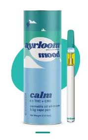 Photograph of product: Ayrloom AIO | 1g | 4:1 TH-oui: CBD | Calm