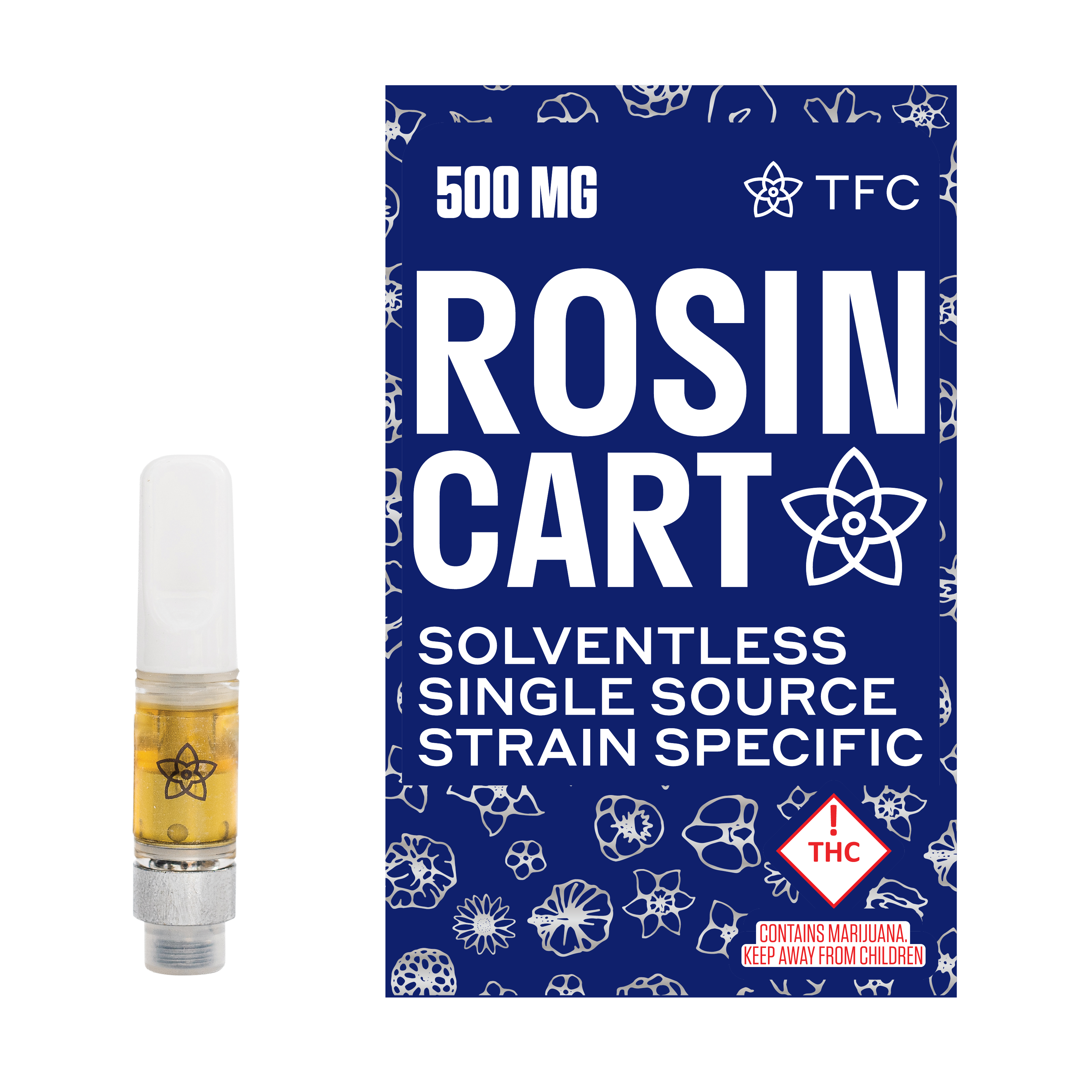 Photograph of product: The Flower Collective - Live Rosin Cart - Oui'd - Pie Dance