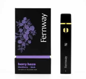 Photograph of product: Fernway | Vape | Disposable | Berry Haze | 2.0g (T) - Oui'd
