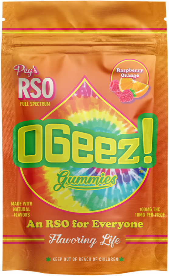 Photograph of product: Peg's Summer Pink Lemonade (S) RSO Gummies 10mg 10pk