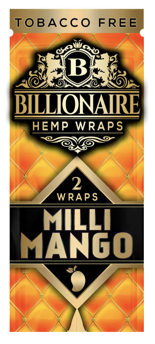 Photograph of product: Milli Mango Hemp Wraps (2pk)