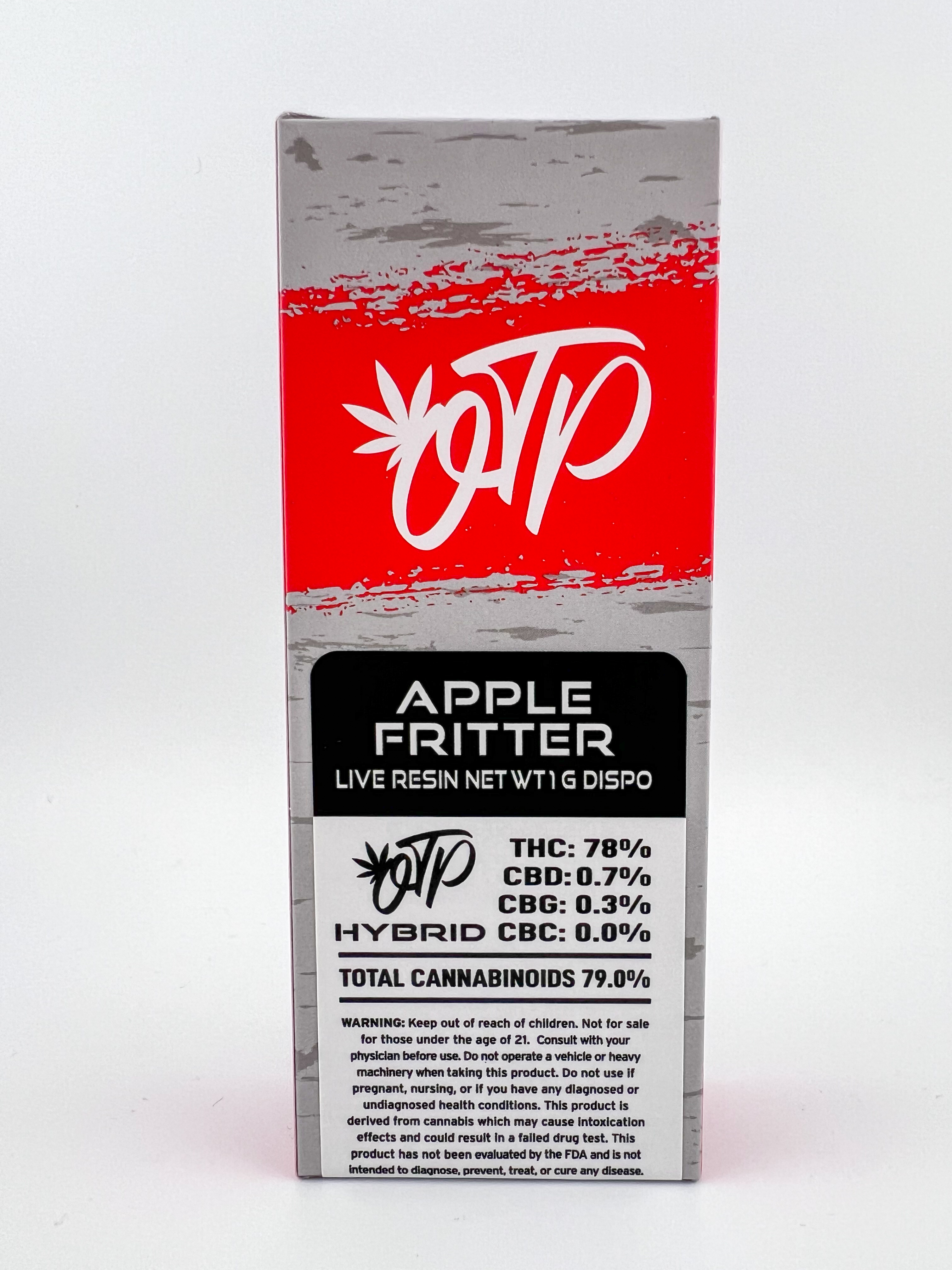 Photograph of product: Off The Path - Apple Fritter - Hybrid - 1g Live Resin Disposable Vape