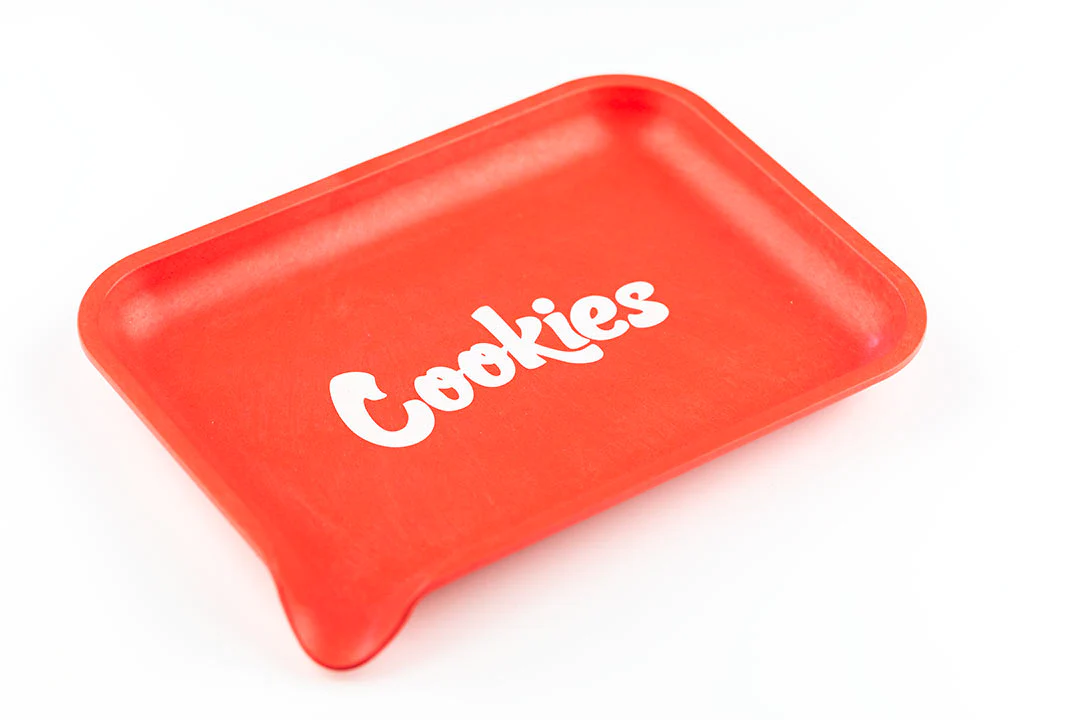 Photograph of product: Cookies X Santa Cruz Shredder Small Hemp Tray - RED