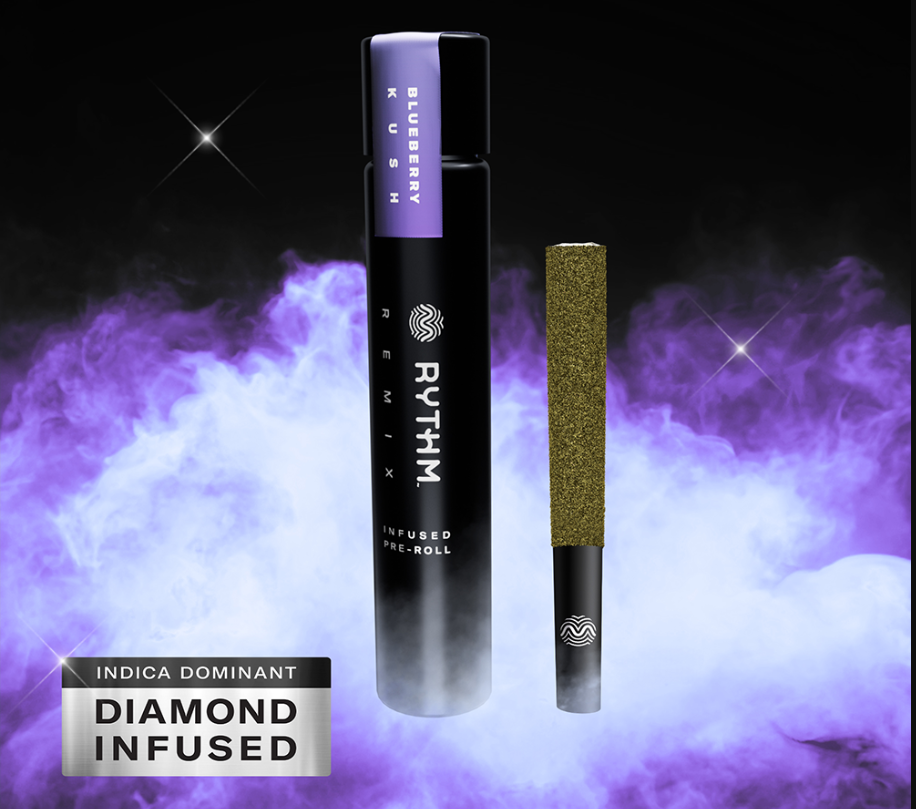 Photograph of product: Rythm (Infused) Preroll | Strawberry Shortcake | 1g (Oui'd Dominant))