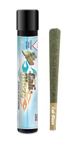 Photograph of product: Cali Blaze Blue Muffin Infused Preroll