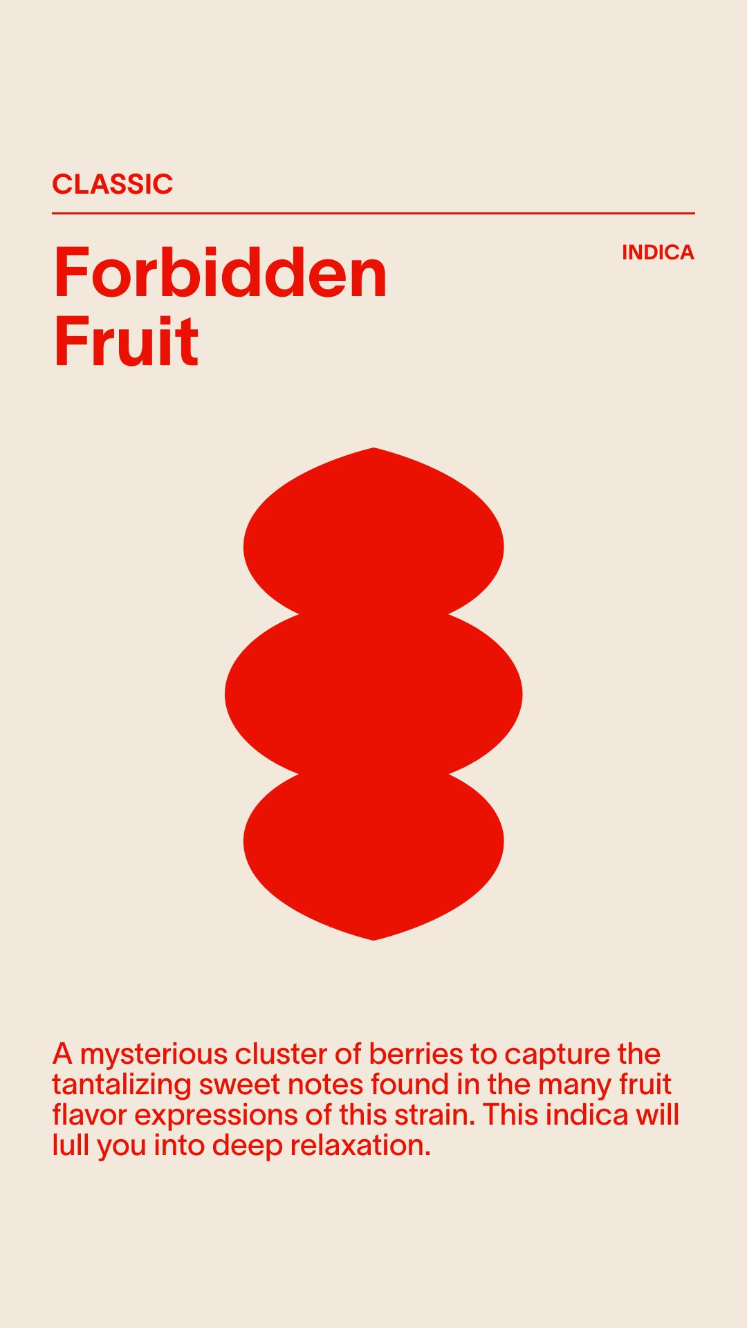 Photograph of product: Bloom | 0.5 Surf | Forbidden Fruit (Oui'd)