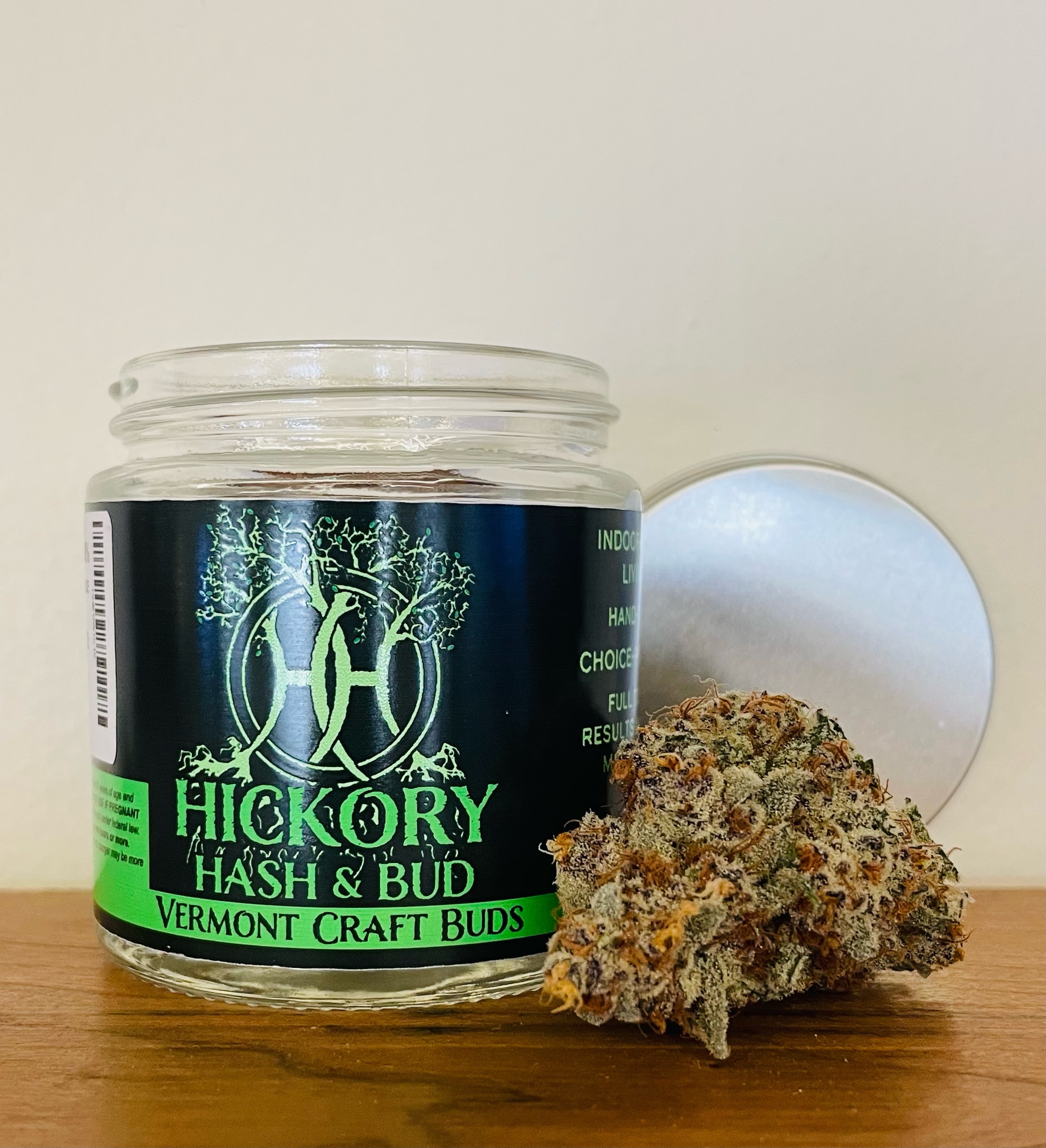 Photograph of product: Hickory au chocolat & Bud | Dante's Wrath | Flower | 3.5g | 21.6% TH-oui