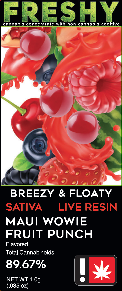 Photograph of product: Freshy 1g Cart | Maui Wowie Fruit Punch